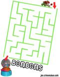 Les labyrinthes bonbons !